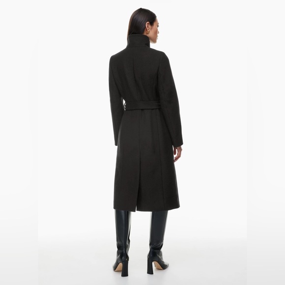 Aritzia Babaton Conan Wool Coat Long - Picture 3 of 7